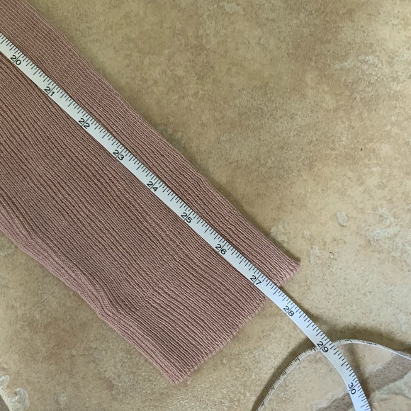 NWOT Blush Pink Oversized Sweater By Poof Sz Medium - Picture 9 of 11